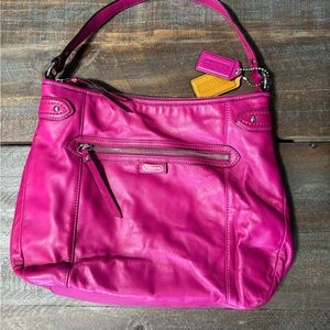 Coach Pink Leather Women's Bag